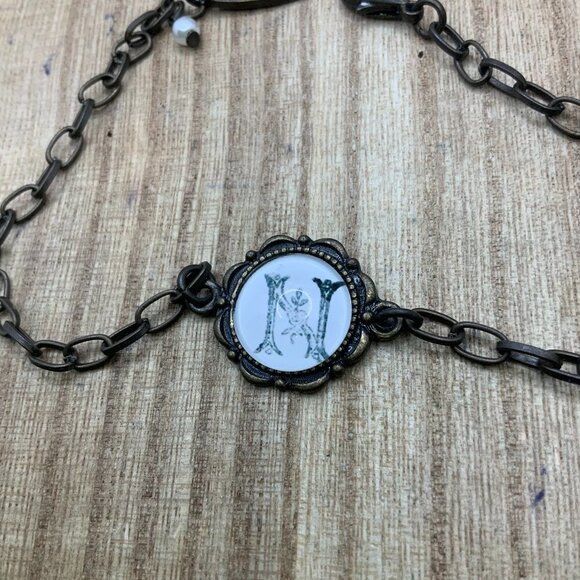 Plunder Antique Design MONO MINIS - Letter "N" Bracelet - Picture 1 of 5